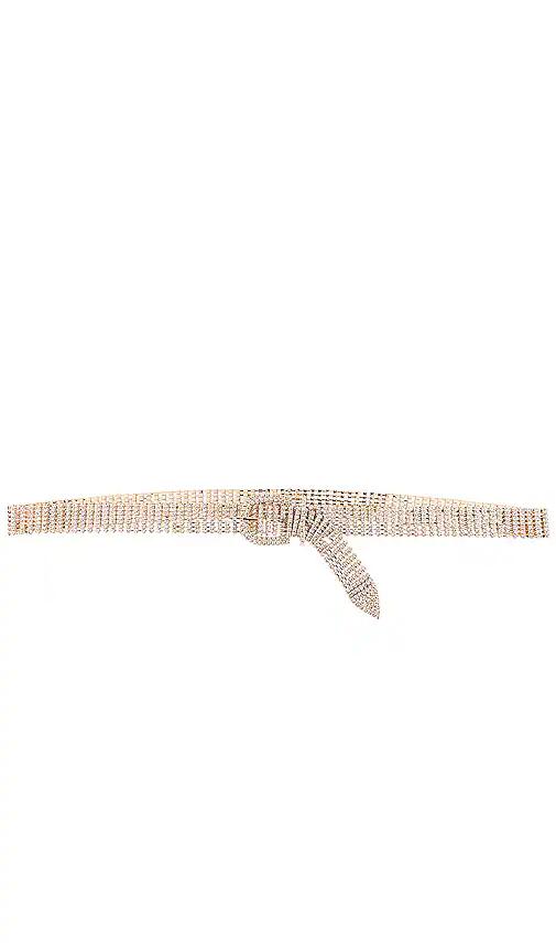 petit moments Showgirl Belt in Metallic Gold Cover