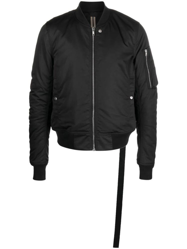 Rick Owens DRKSHDW stud-detail zipped bomber jacket - Black Cover