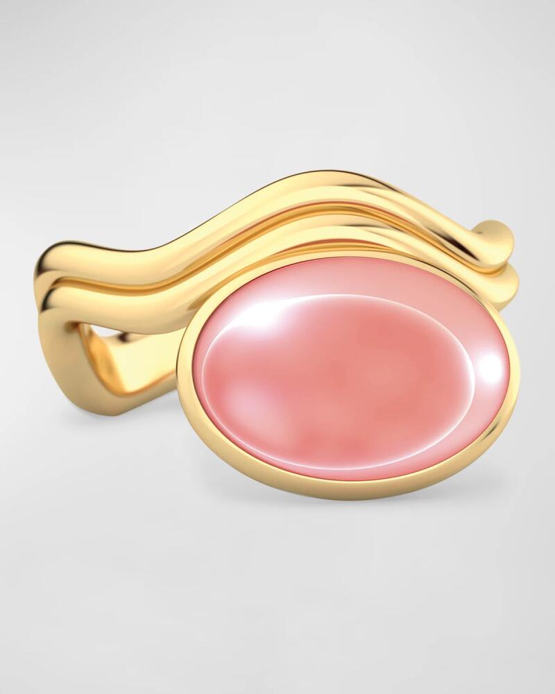 Jamie Turner Aurora Cocktail Ring, Pink Moonstone Cover