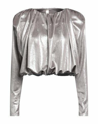 Souvenir Woman Top Silver Polyester Cover