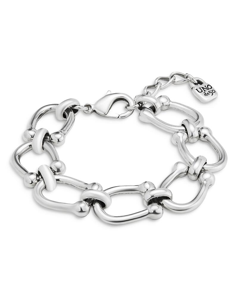 Uno de 50 Serotonin Oval Link Chain Bracelet Cover