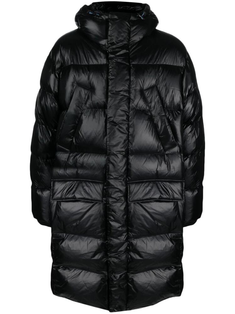 adidas Trefoil-logo padded coat - Black Cover