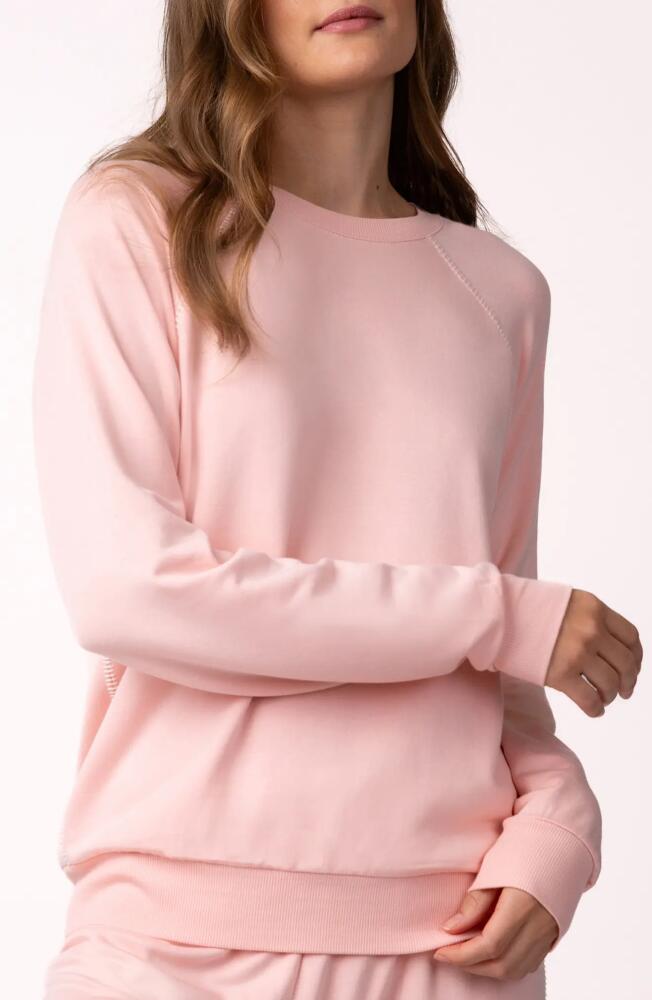 PJ Salvage Baja Babe Fleece Sweatshirt in Peach Dream Cover