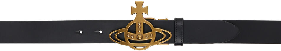 Vivienne Westwood Black Line Orb Buckle Belt Cover