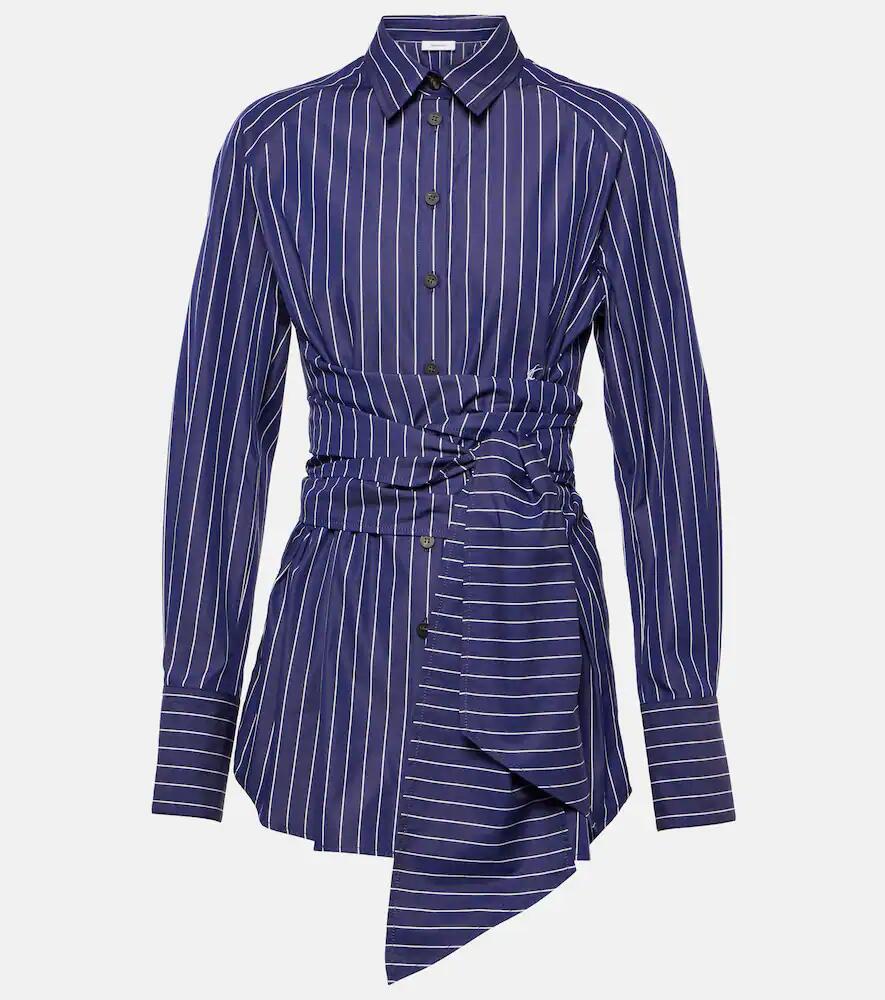 Ferragamo Pinstriped cotton poplin shirt Cover