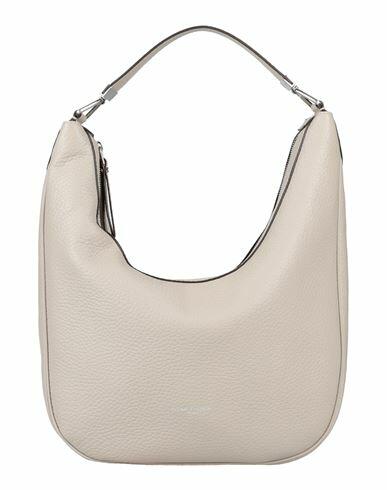 Gianni Chiarini Woman Shoulder bag Light grey Leather Cover