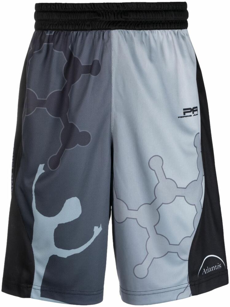 Perks And Mini graphic-print shorts - Grey Cover