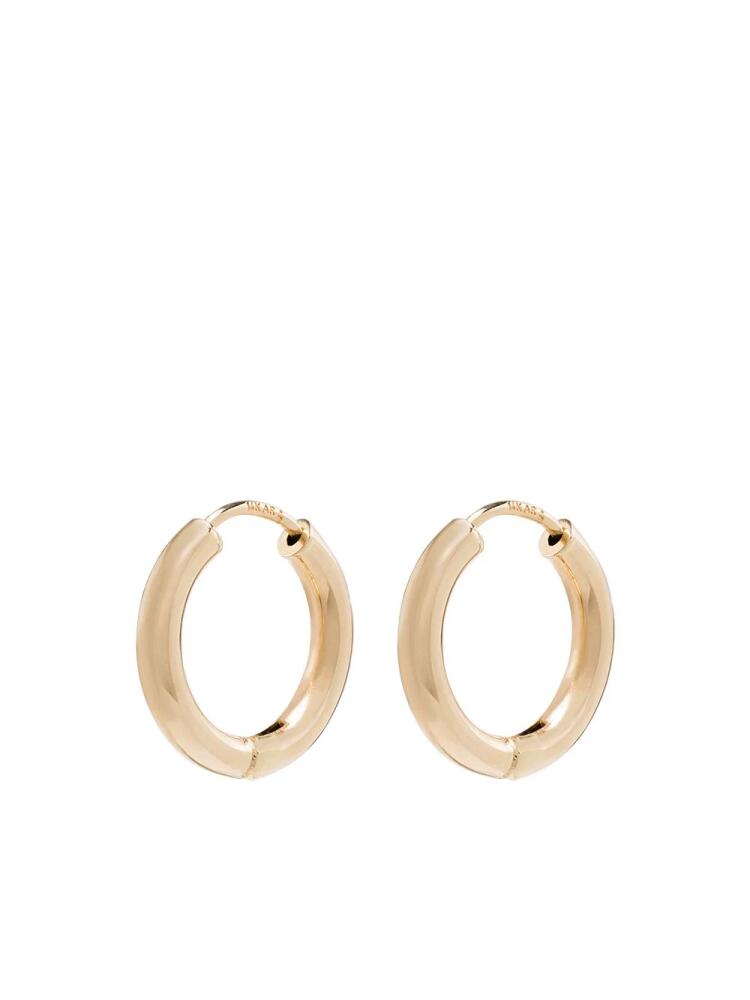 Adina Reyter 14kt yellow gold small hoop earrings Cover