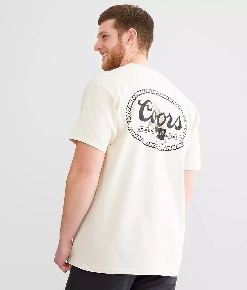 tee luv Coors Banquet Beer T-Shirt Cover