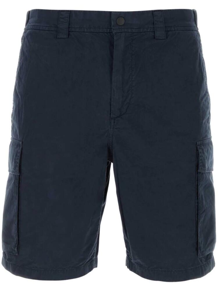 Woolrich cotton cargo shorts - Blue Cover