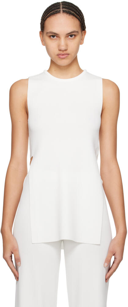 SIMONMILLER White Canoga Tank Top Cover