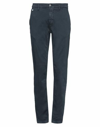 Replay Man Pants Midnight blue Cotton, Polyester, Elastane Cover