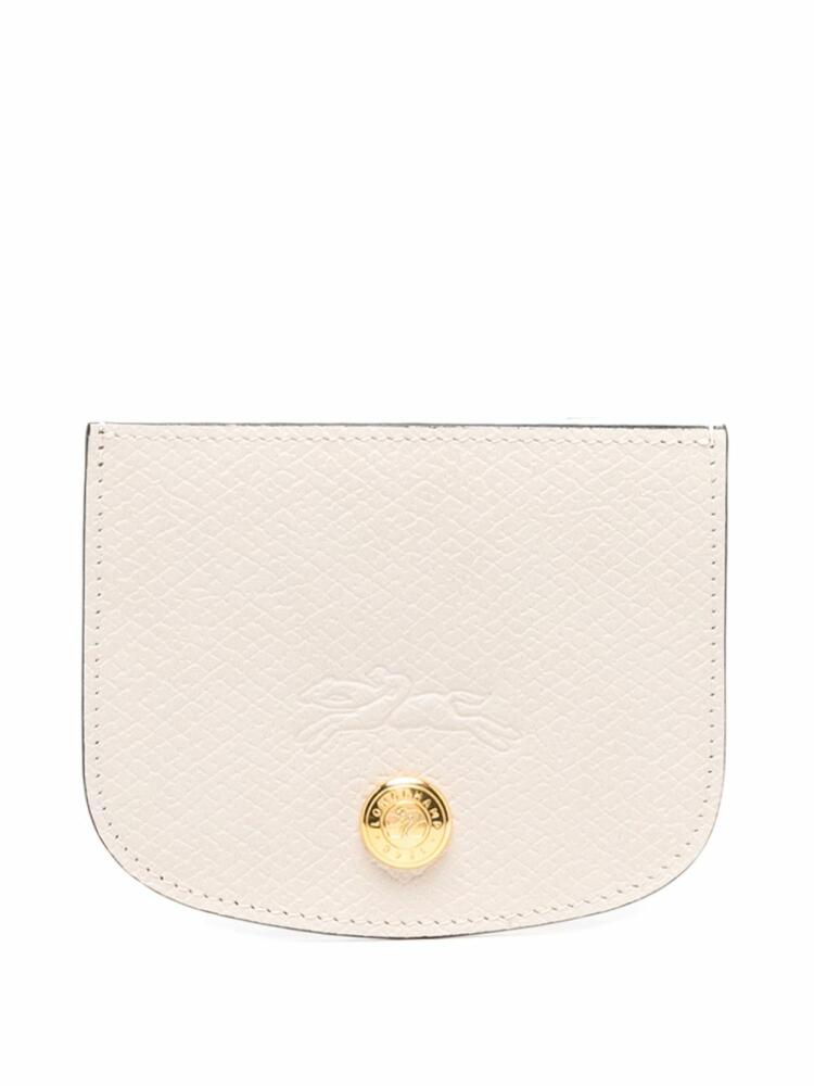 Longchamp Épure leather card holder - Neutrals Cover