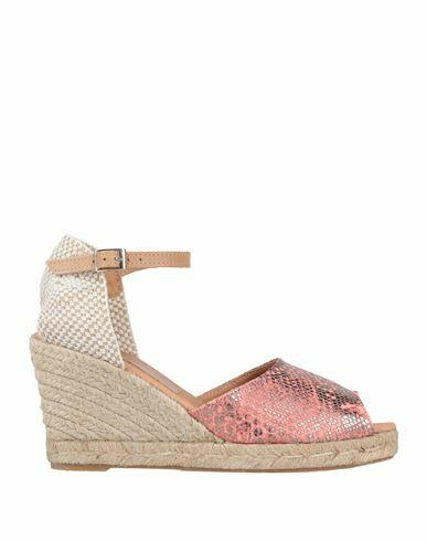 Kanna Woman Espadrilles Pink Soft Leather Cover