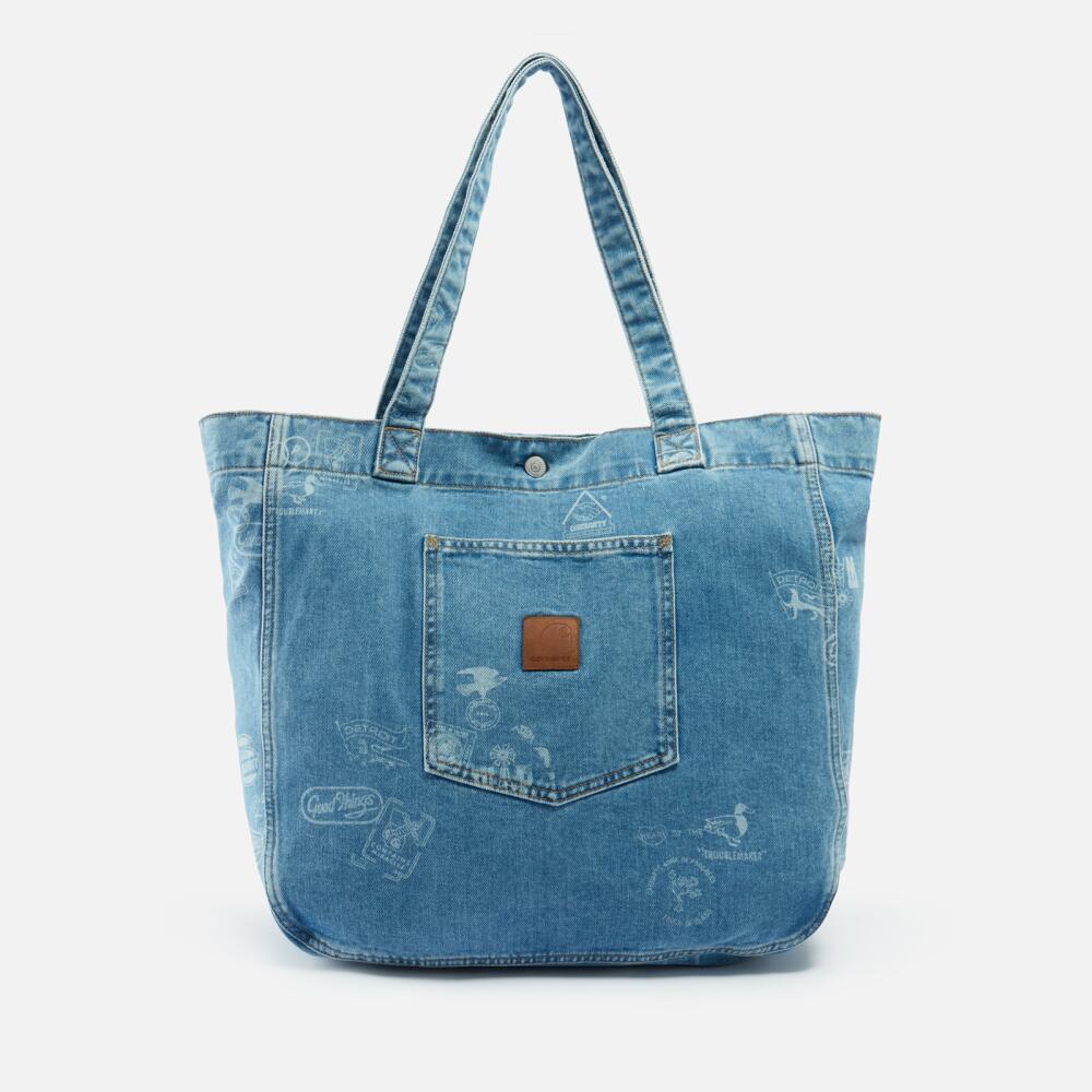 Carhartt WIP Maitland Monogram Denim Tote Bag Cover