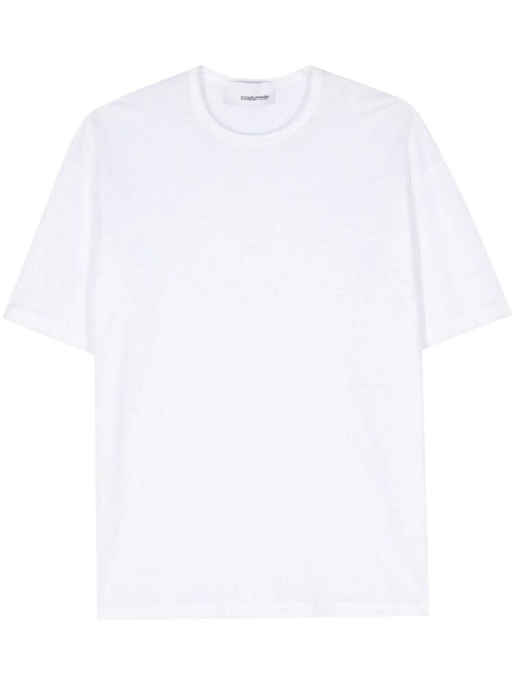 Costumein slub cotton T-shirt - White Cover