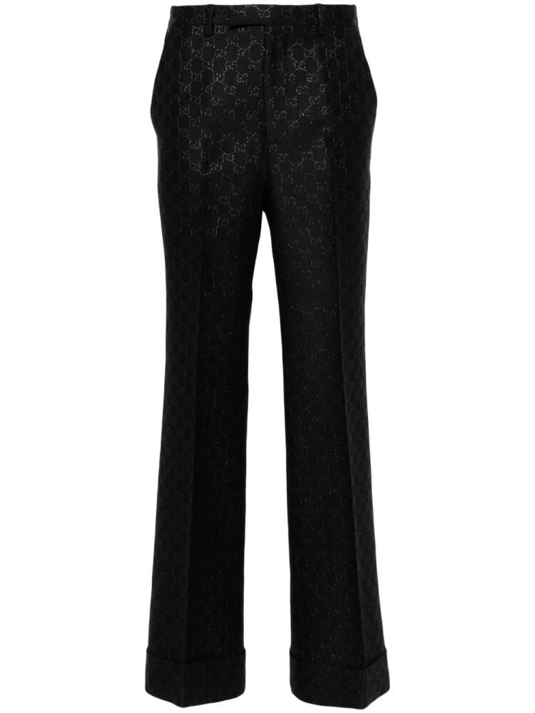 Gucci GG Supreme tailored trousers - Black Cover