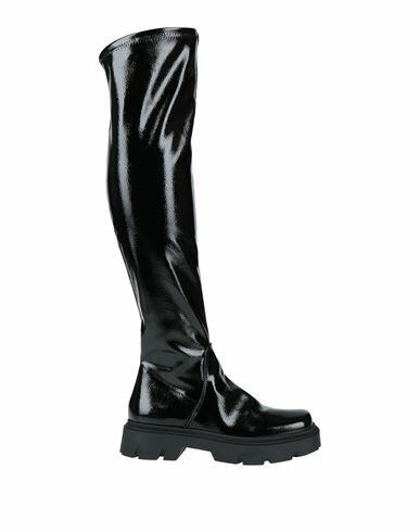 Le Pepite Woman Boot Black Textile fibers Cover