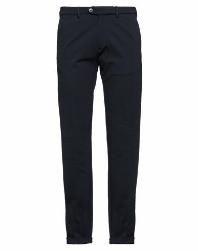 Seventy Sergio Tegon Man Pants Midnight blue Viscose, Polyamide, Elastane Cover