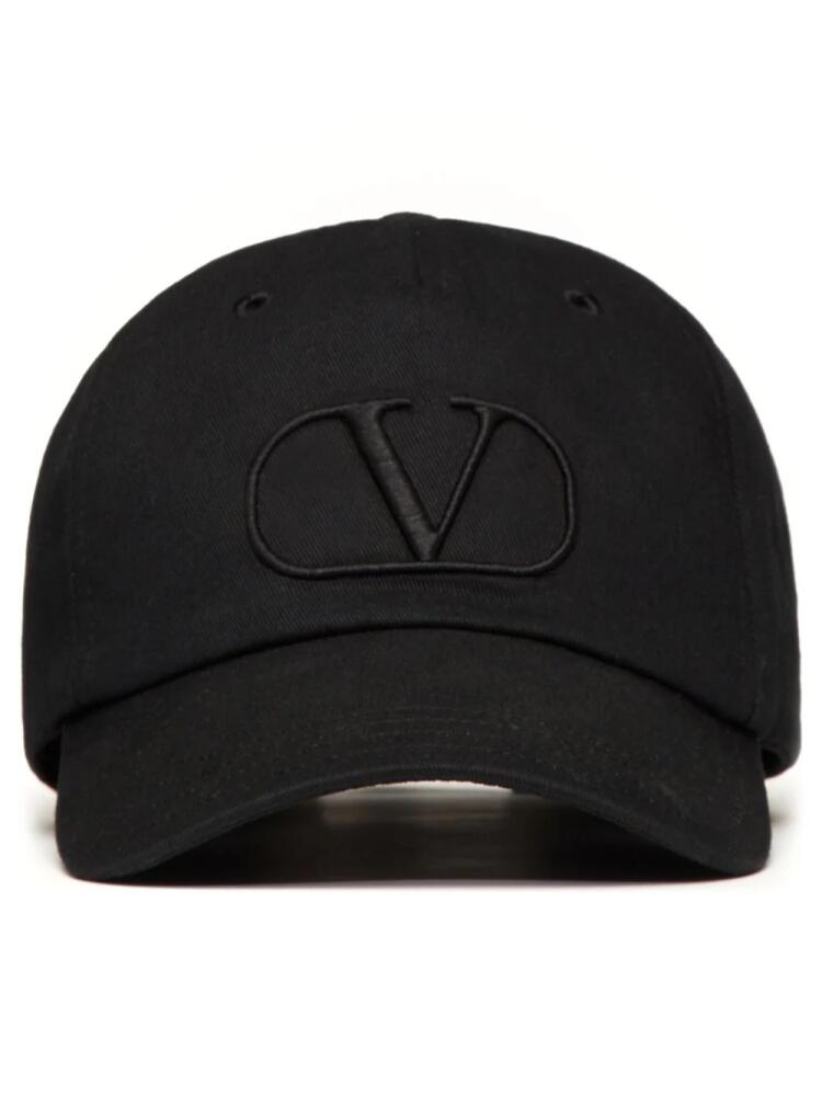 Valentino Garavani VLogo Signature baseball cap - Black Cover