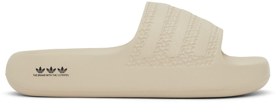 adidas Originals Beige Adilette Ayoon Slides Cover