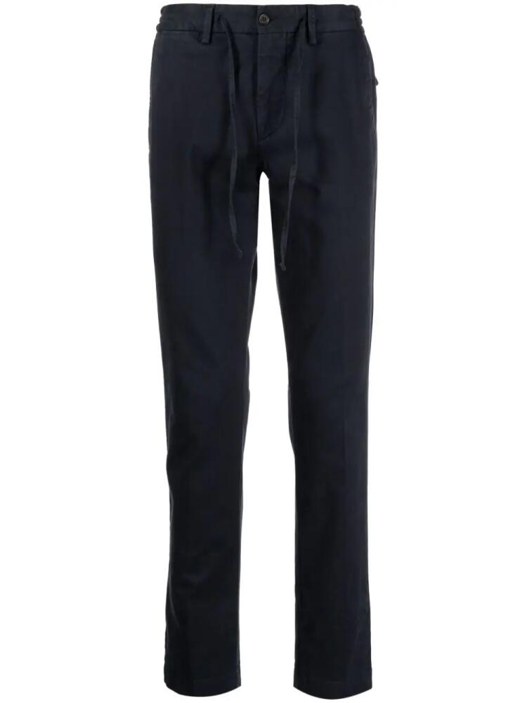 Corneliani drawstring tapered trousers - Blue Cover