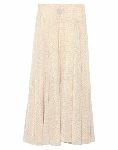 Boutique Moschino Woman Maxi skirt Beige Polyester Cover