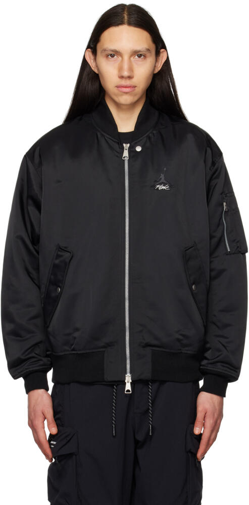 Nike Jordan Black Renegade Bomber Jacket Cover