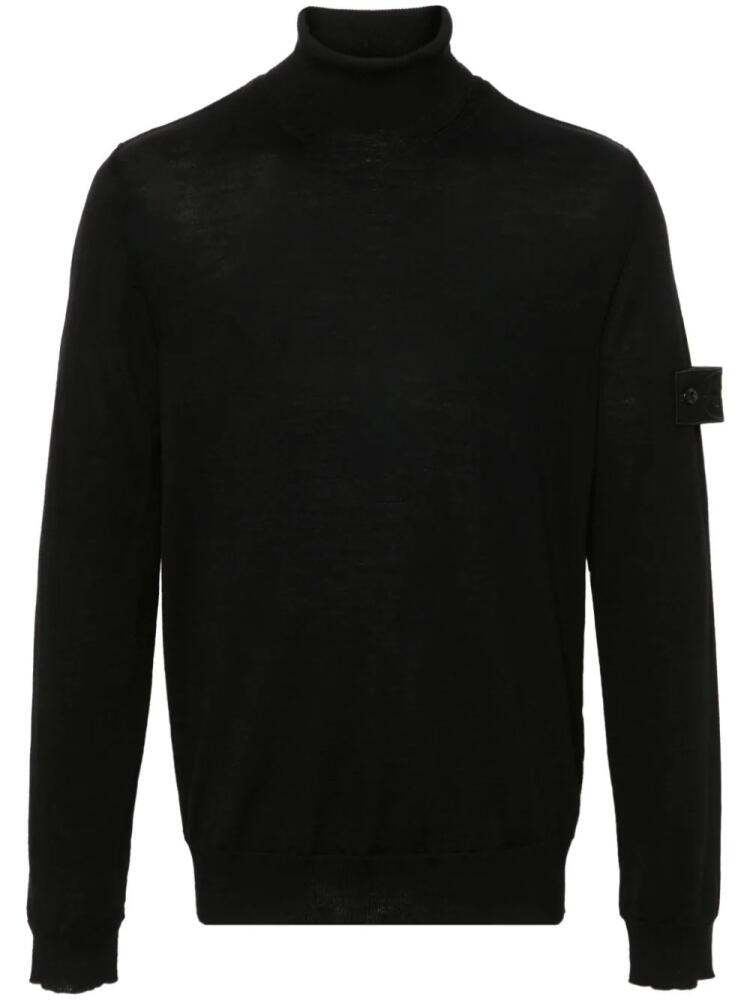 Stone Island Compass-badge sweater - Black Cover