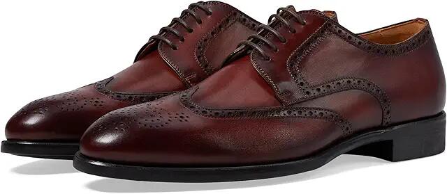 Magnanni Mcalester (Cognac) Men's Lace Up Wing Tip Shoes Cover