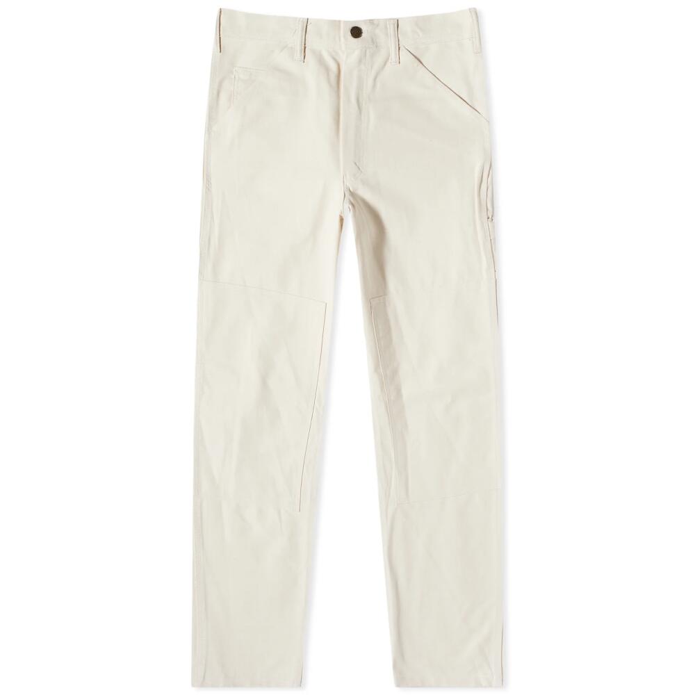 Stan Ray Men's Double Knee Painter Pant in Natural Drill Cover