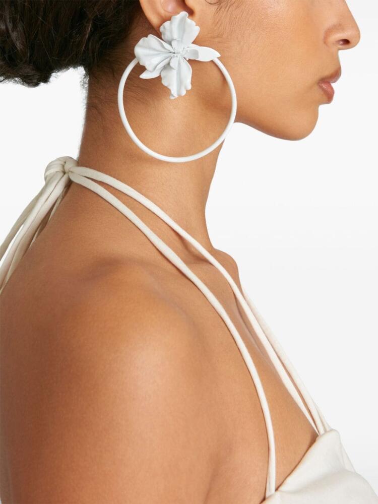 Cult Gaia Camille earrings - White Cover