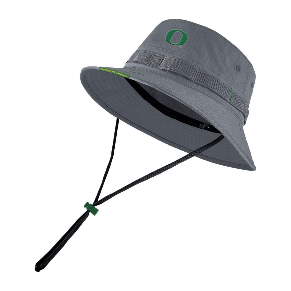 Oregon Nike Men's College Boonie Bucket Hat in Grey Cover