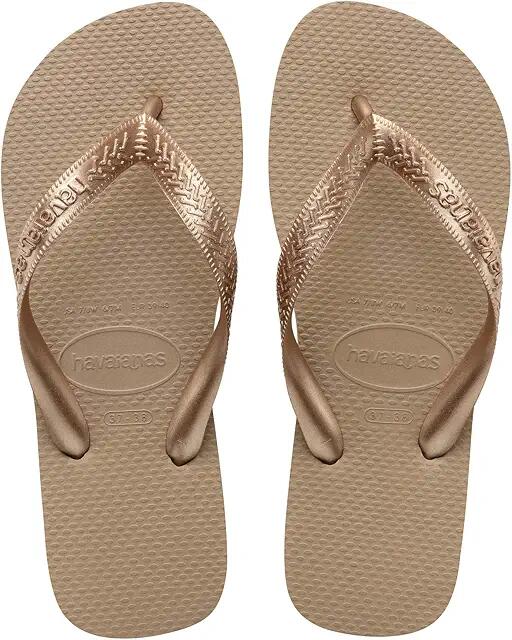 Havaianas Top Tiras Flip Flop Sandal (Rose Gold) Women's Sandals Cover