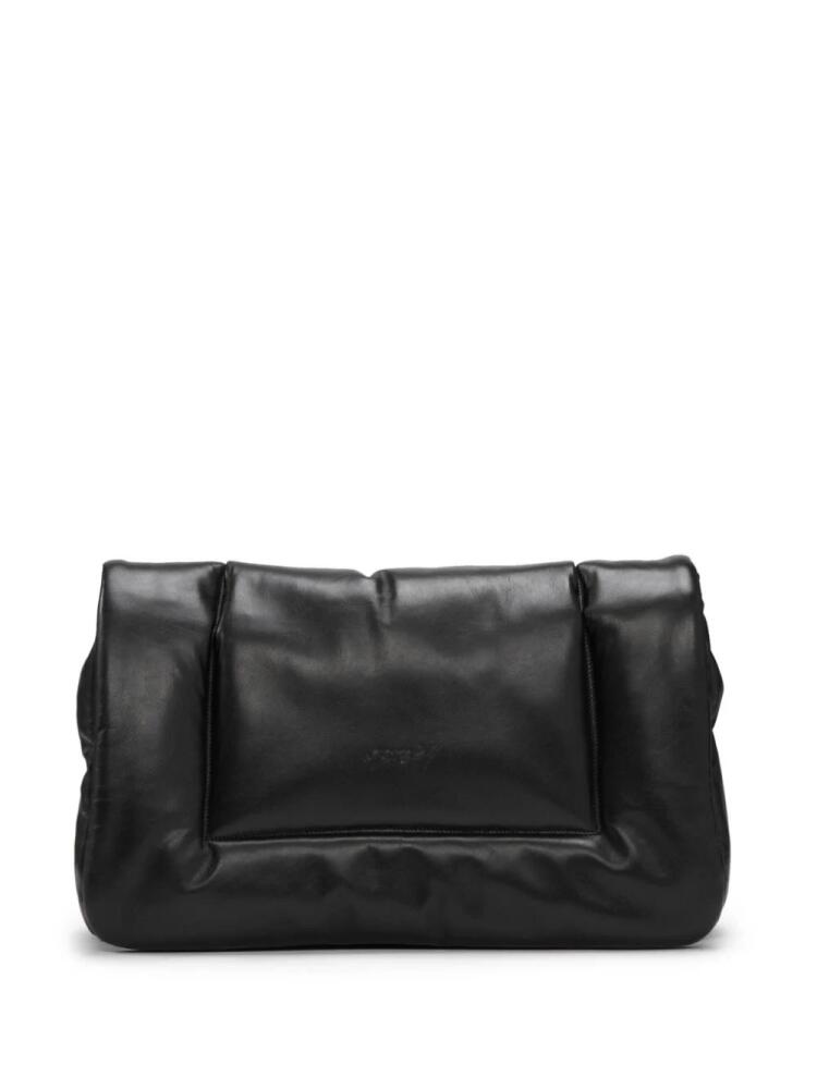 Marsèll Cornice leather clutch bag - Black Cover