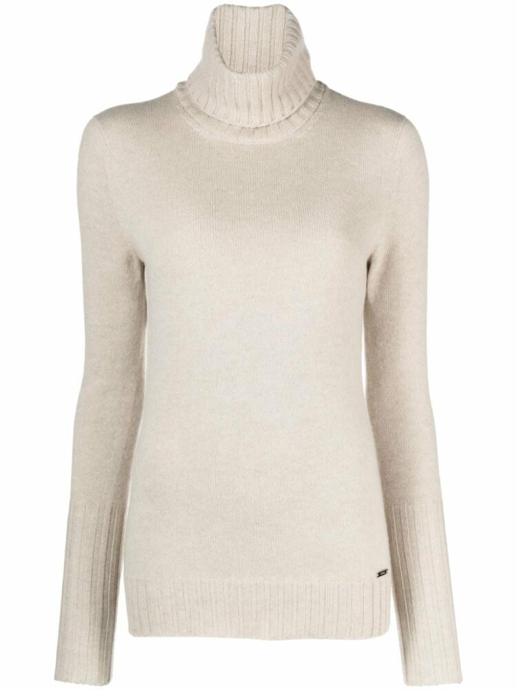 Kiton roll-neck cashmere jumper - Brown Cover