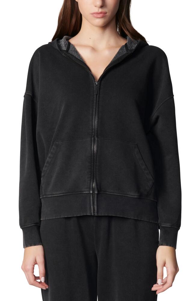 Florence by Mills Oversized Front Zip Hoodie in Washed Black Cover