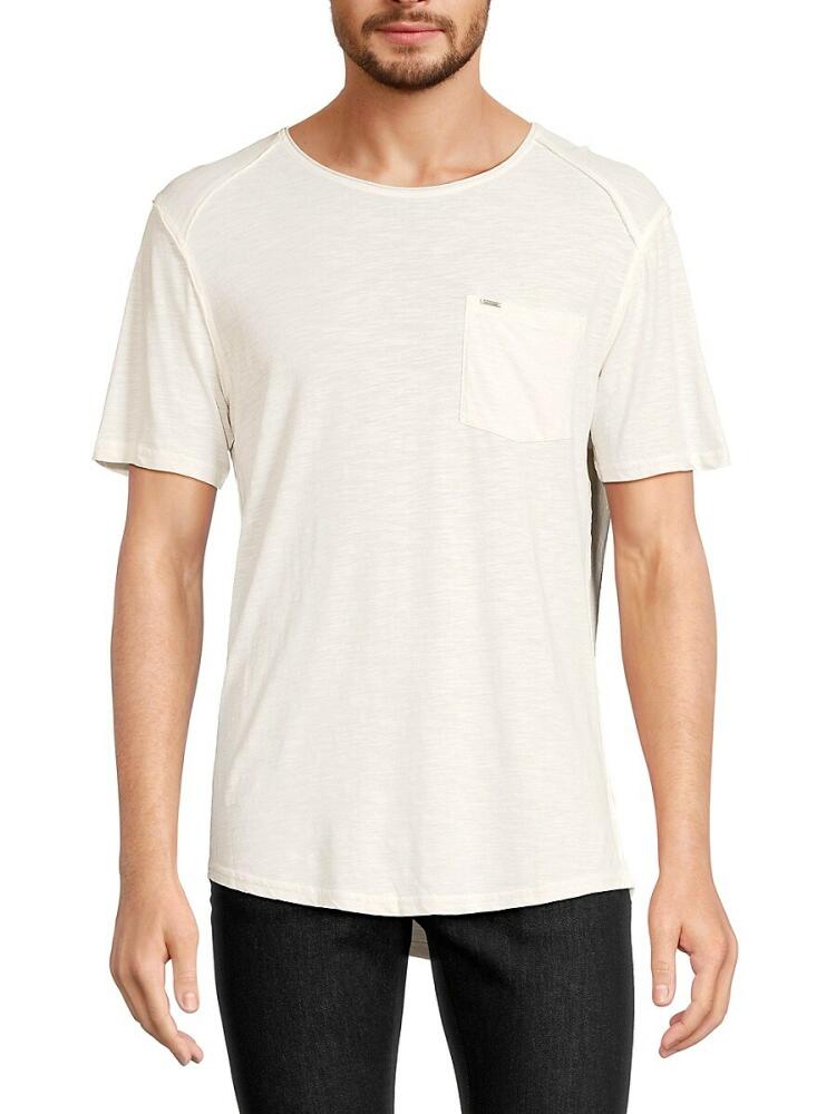 BUFFALO David Bitton Men's Kamizo Raglan Sleeve Tee - Milk Cover