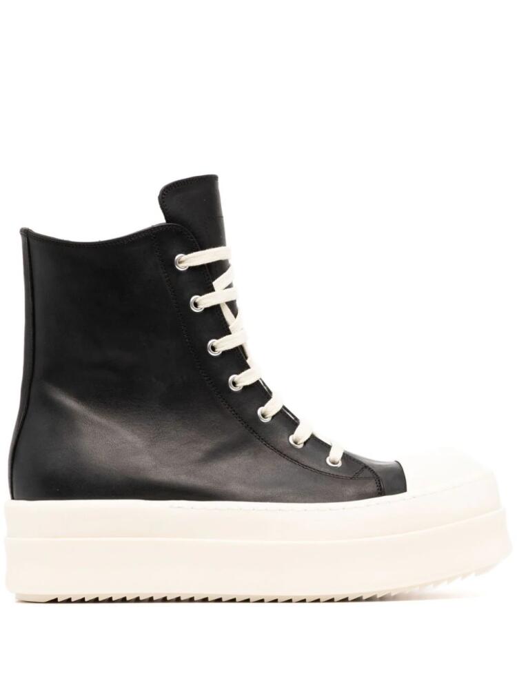 Rick Owens Mega Bumper high-top sneakers - Black Cover