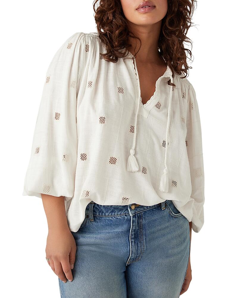 ba & sh Ravel Eyelet Blouse Cover