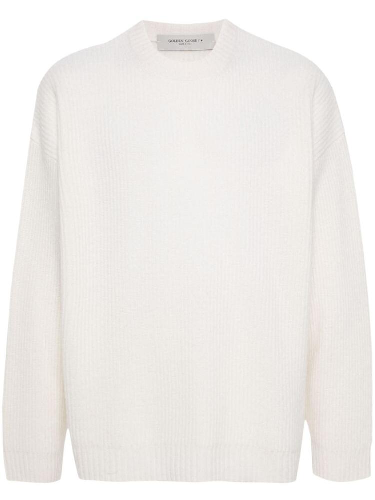 Golden Goose ribbed sweater - White Cover