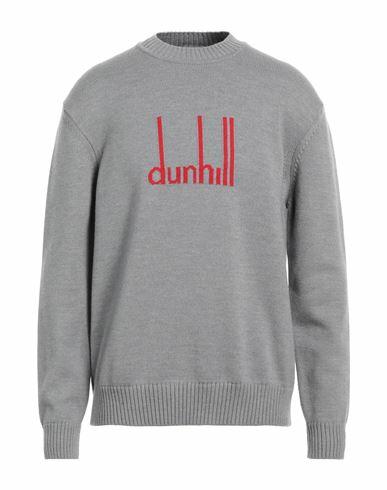 Dunhill Man Sweater Grey Merino Wool Cover