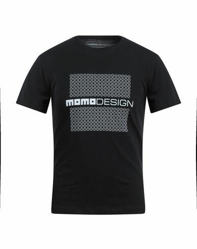 Momo Design Man T-shirt Black Cotton Cover