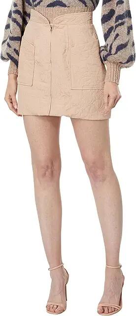 en saison Journee Miniskirt (Peony) Women's Skirt Cover