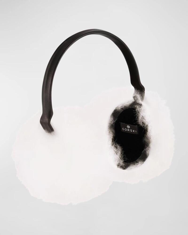 Gorski Cashmere Goat Earmuffs Cover