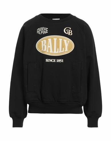 Bally Man Sweatshirt Black Cotton Cover