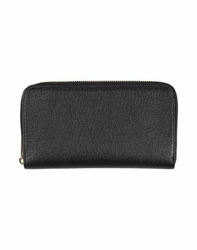 Laura Di Maggio Woman Wallet Black Leather Cover