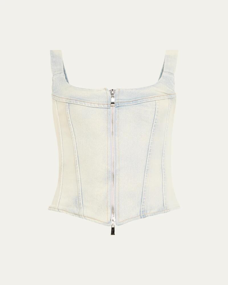 EB DENIM Rainy Denim Corset Cover