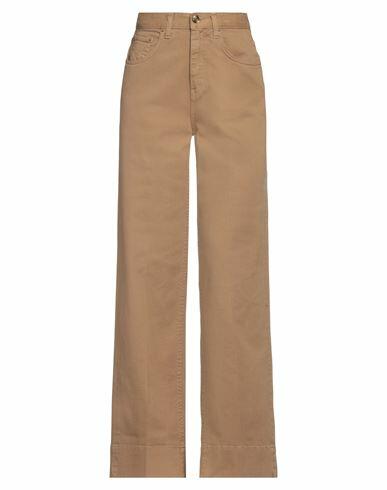 Briglia 1949 Woman Pants Camel Cotton, Elastane Cover