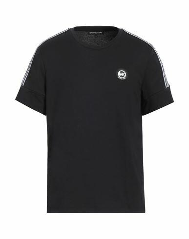 Michael Kors Mens Man T-shirt Black Cotton Cover